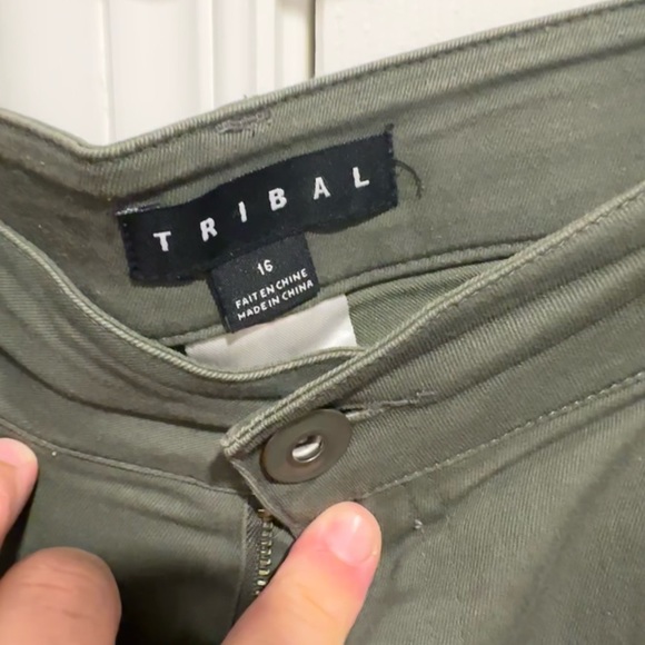 Crop pencil pants - Picture 4 of 4